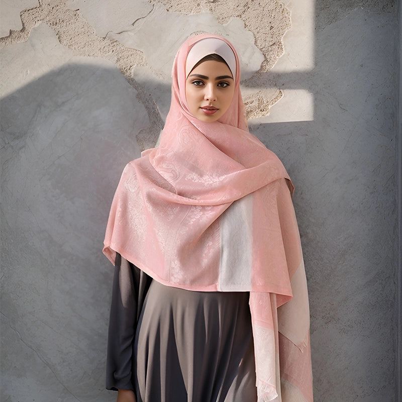 Women's Ethnic Style Minimalist Solid Color Polyester Silk Scarf