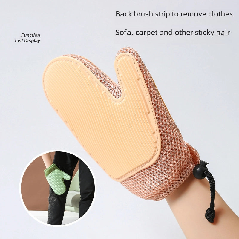 Pet Cat Gloves Artifact Cat Comb Floating Hair Bath Dog Hair Brush Carpet Sticky Hair Remover Cat Hair Scraper