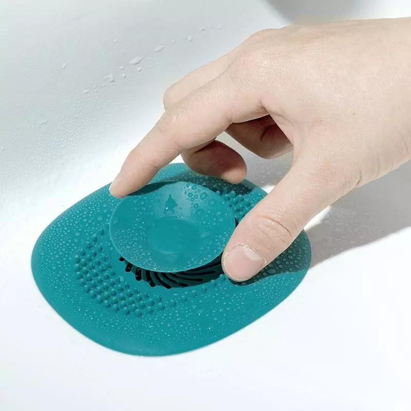 Creative Bathroom Drain Hair Catcher