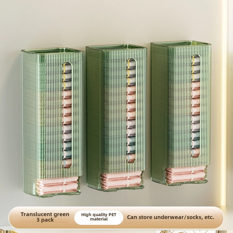 Garbage Bag Storage Box Wall-mounted Extraction Large Capacity Kitchen Bag Convenient Bag Extraction Plastic Bag Collection Artifact