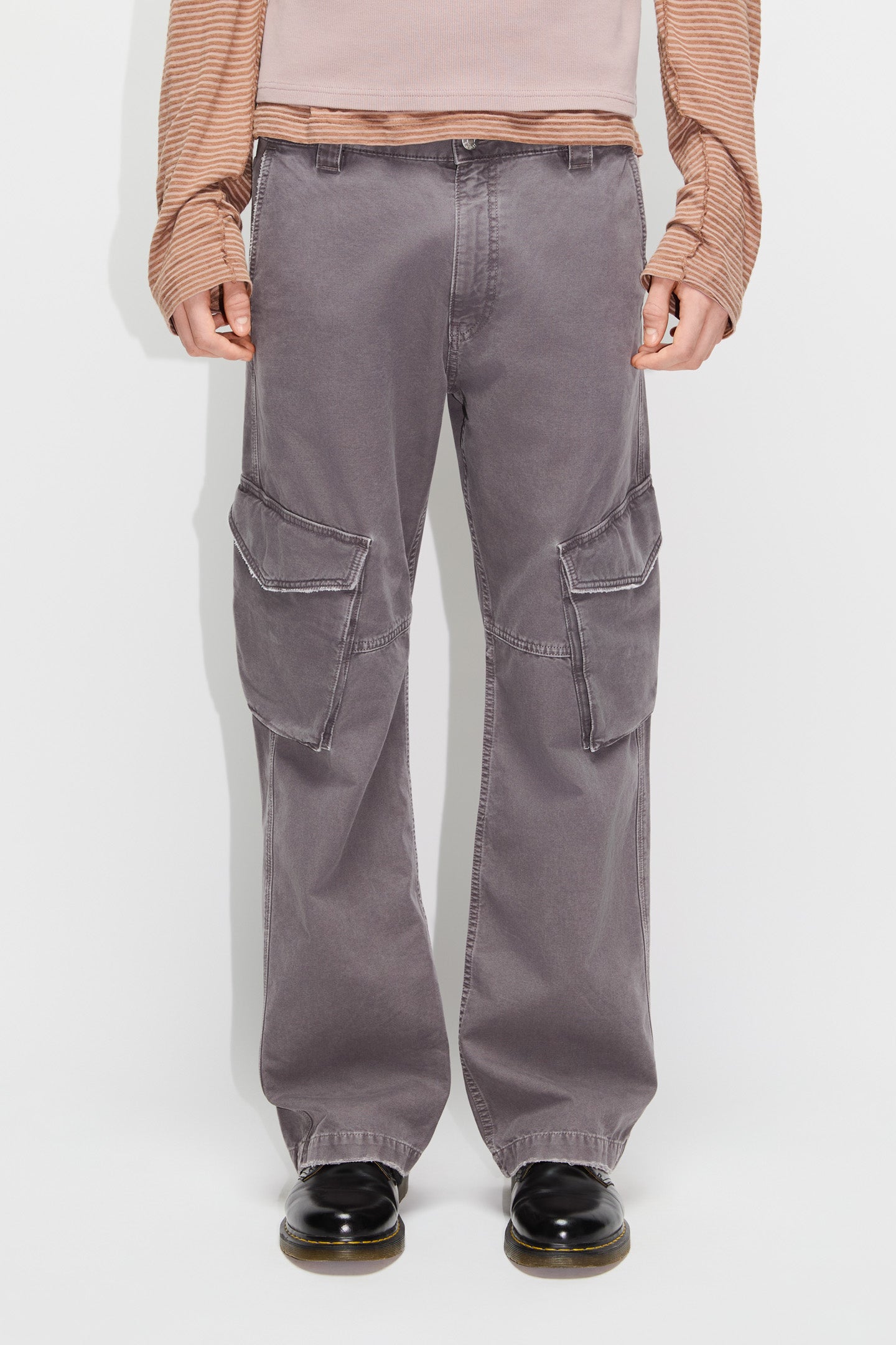 Bootcut Cargo Trousers