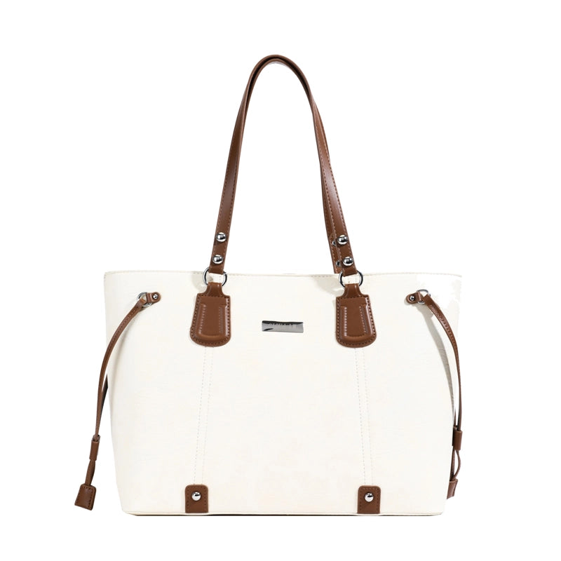 Women's Pu Leather Solid Color Streetwear Square Zipper Shoulder Bag