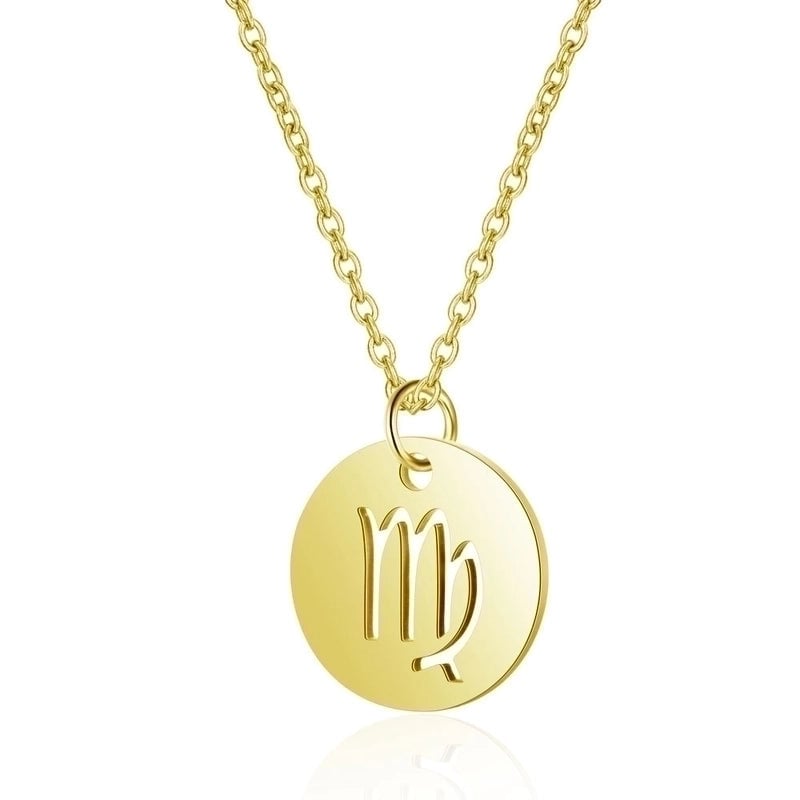 Minimalist Constellation 201 Stainless Steel 18K Gold Plated Polishing Pendant Necklace