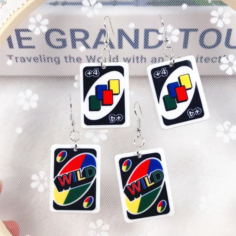 Uno Wildcard Earrings