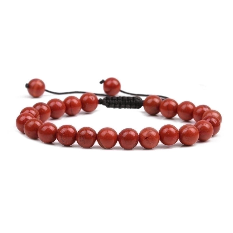 Fashion Geometric Agate No Inlaid Natural Stone Bracelet In Bulk
