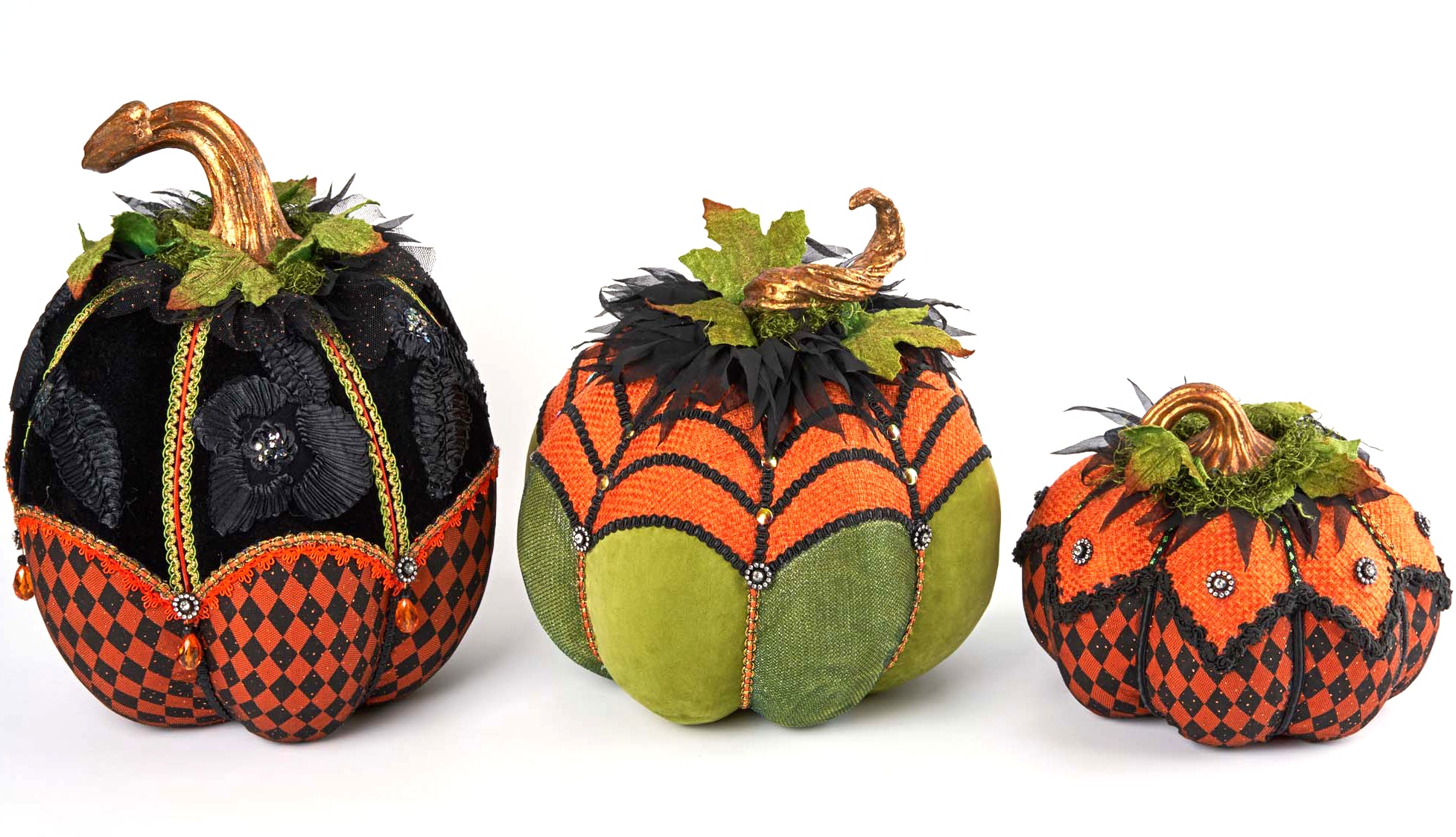 Bewitching Bash Paper Maché Pumpkins