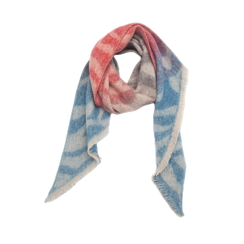 Women's Elegant Basic Color Block Polyester Scarf