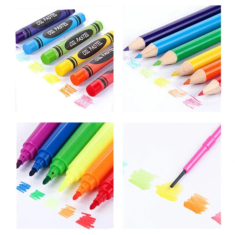 Deluxe 6-In-1 Art Creativity Set