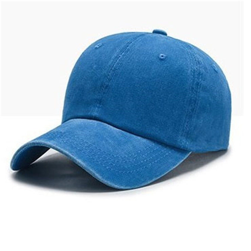 Women's Minimalist Commute Solid Color Curved Eaves Baseball Cap