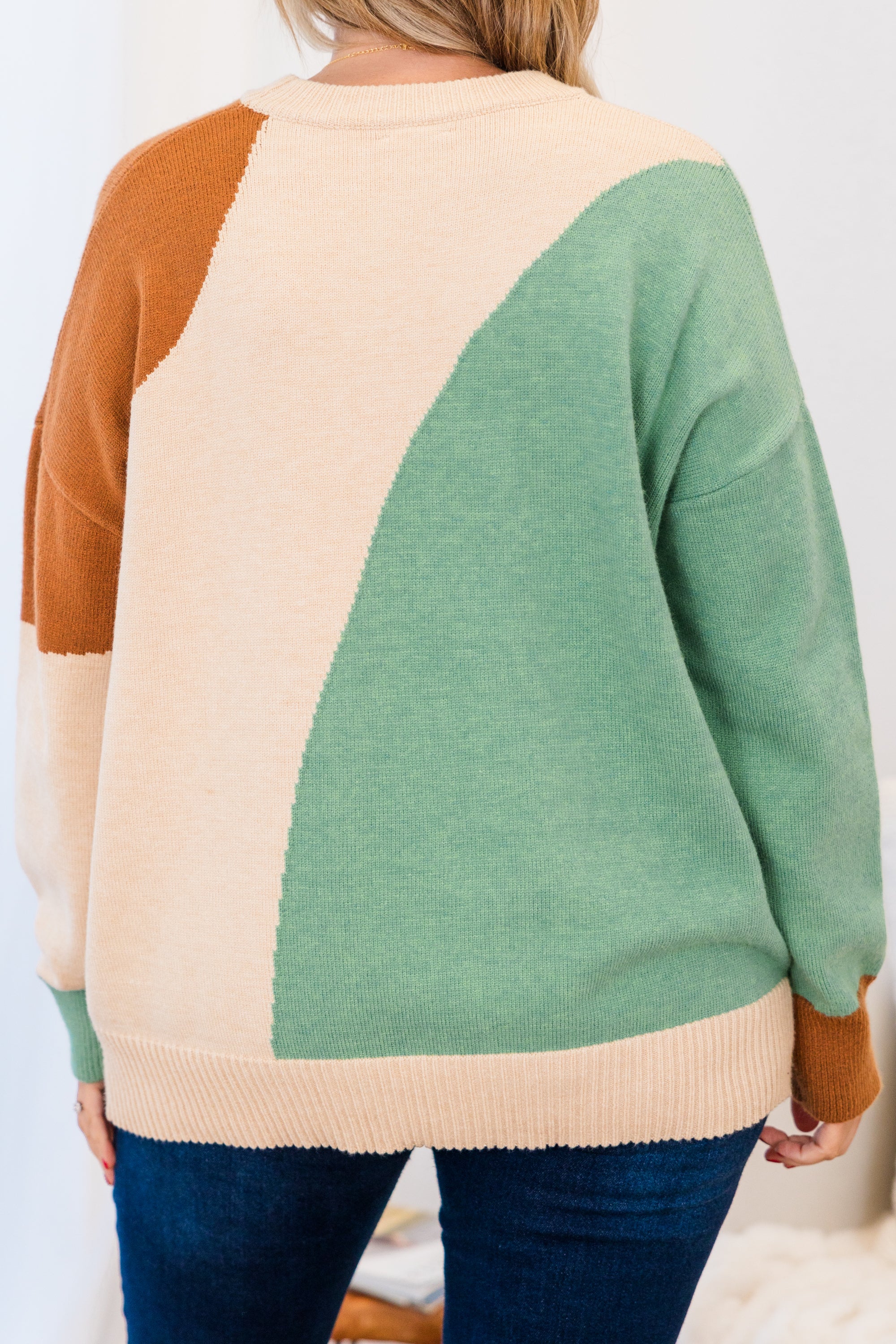 Almost Forever Sweater. Teal