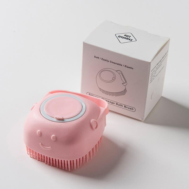 🔥 Pet Grooming Brush Bath