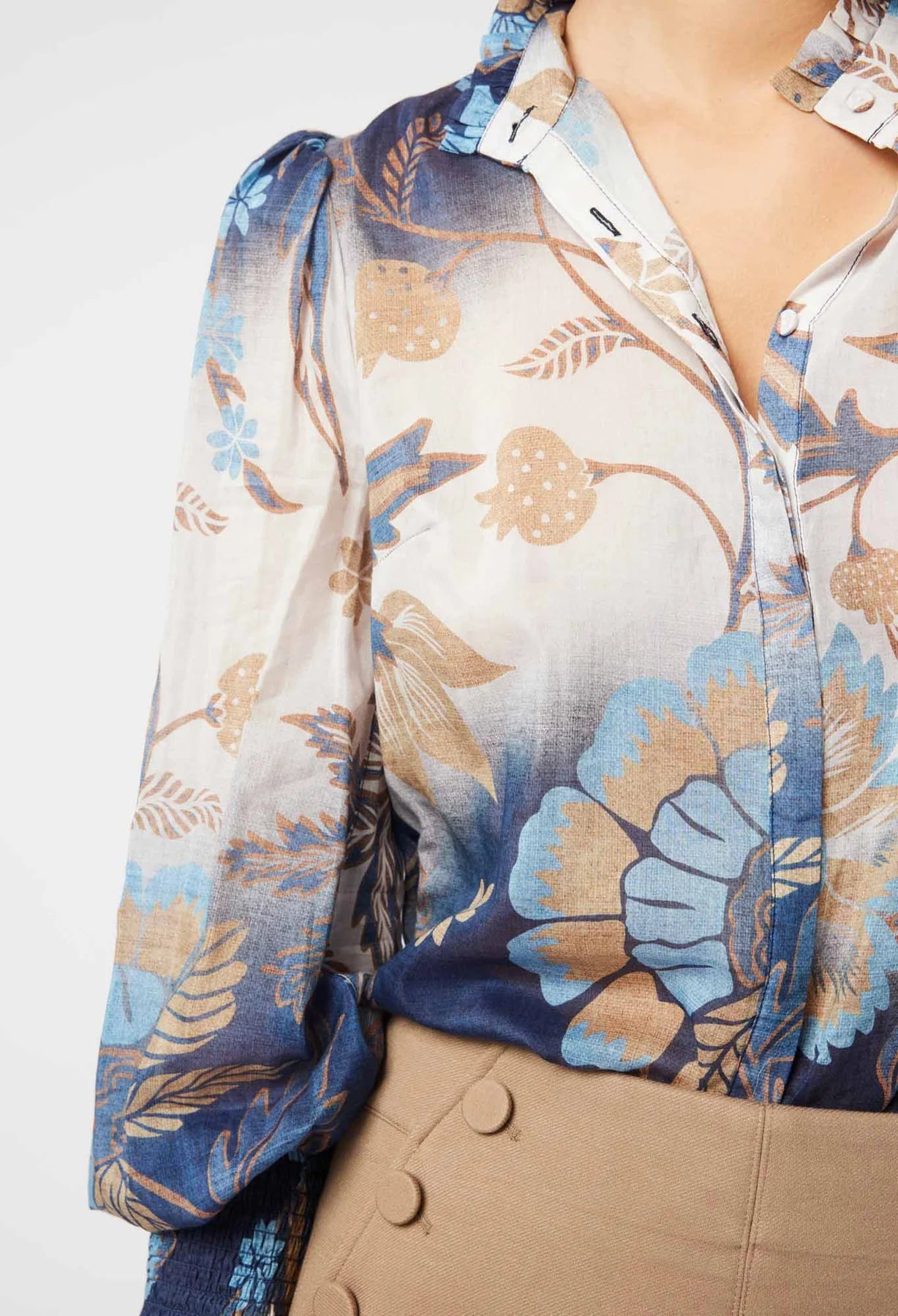 Once Was Dynasty Lotus Flower Shirt