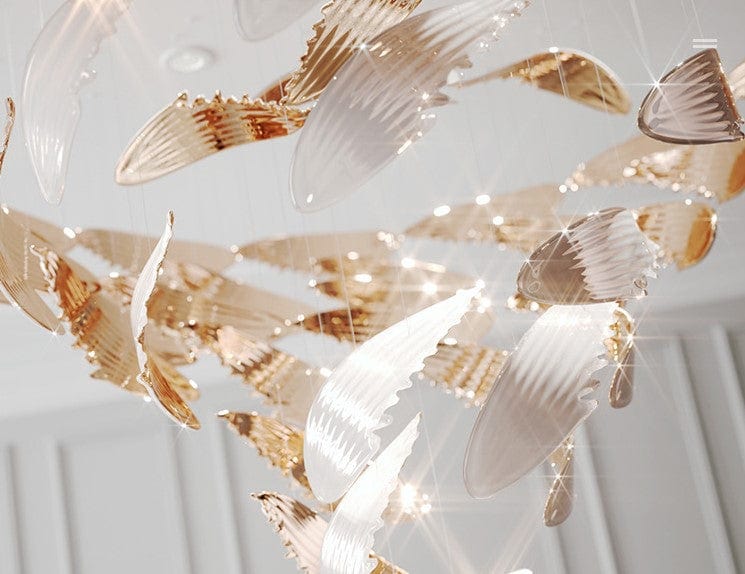 Idril | Glass Cluster Chandelier