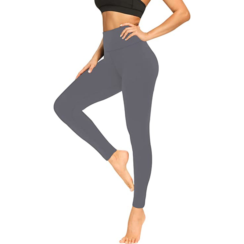 Capri Leggings for Women Butt Lift-High Waisted Tummy Control Black Workout Yoga Pants
