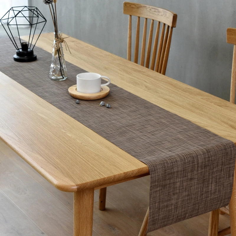 Minimalist Solid Color PVC Tablecloths