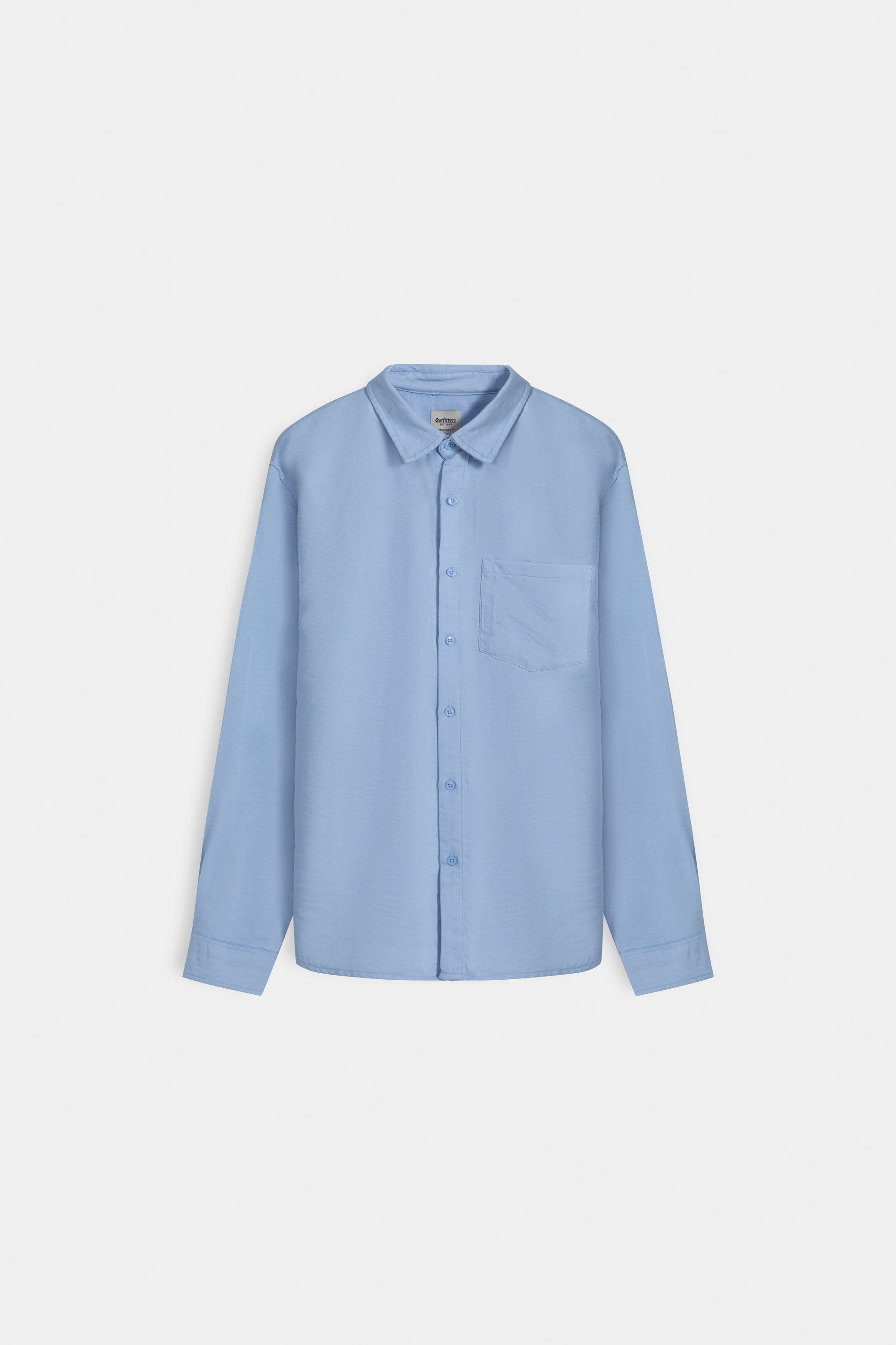 Viscose blend shirt