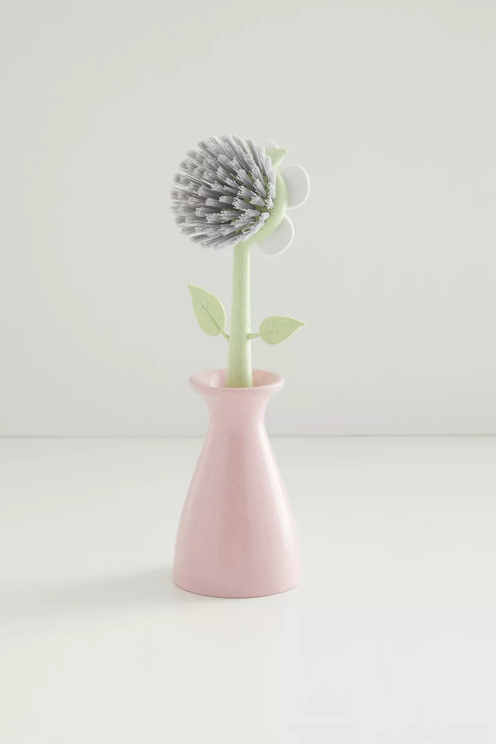 Vase Flower Shape Dish Cleaning Brush