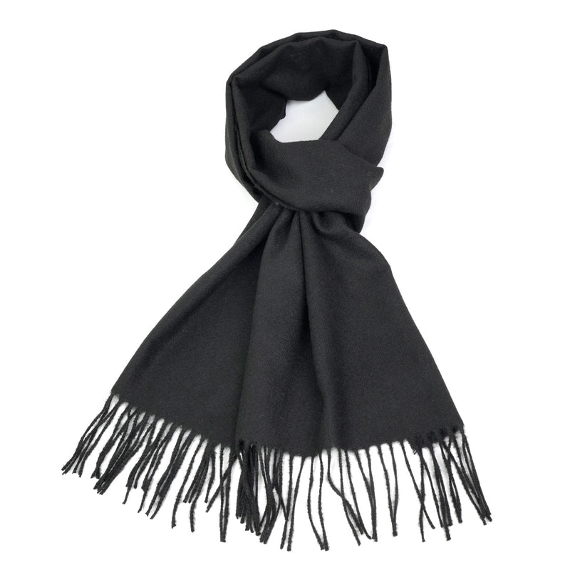 Autumn And Winter New British Style Men's Brushed Scarf Warm Scarf Soft Antistatic Brushed Neck