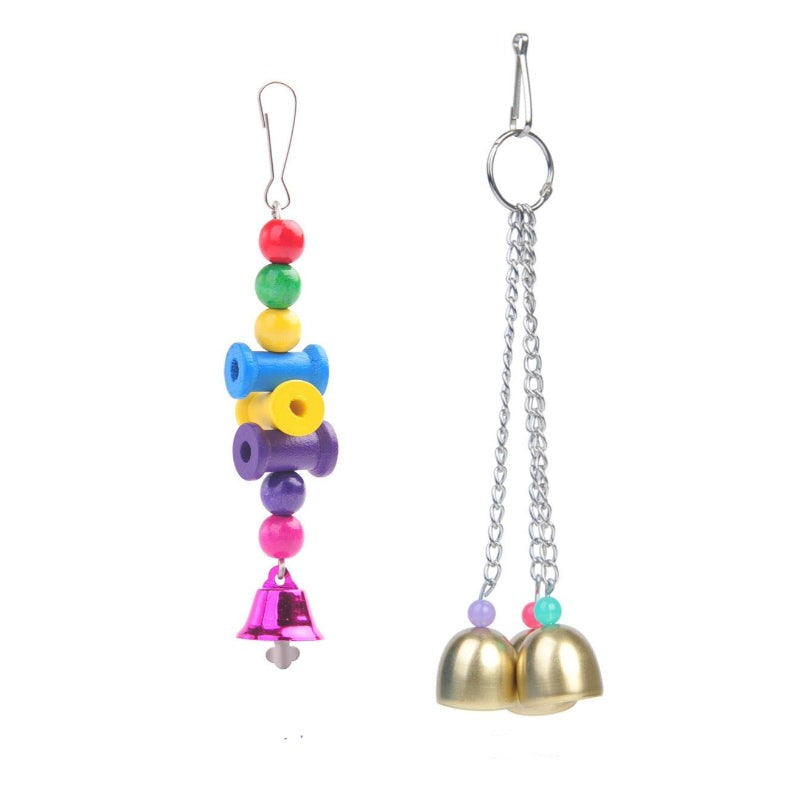 Bird Toy Parrot Cage Swing Stand Pole