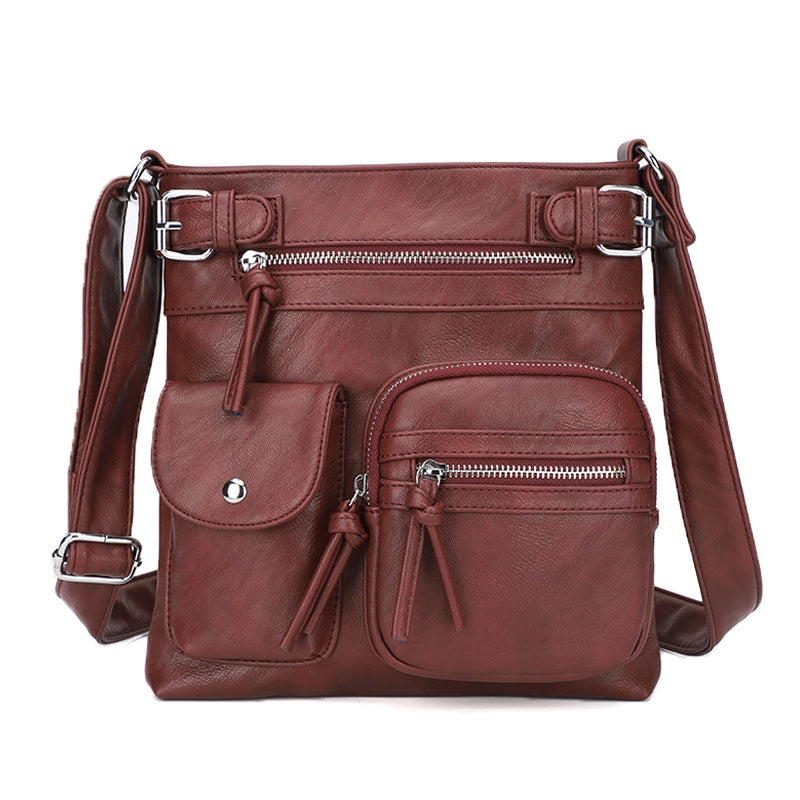 Bags Bag Women's Crossbody Bag Multifunctional Small Square Bag Fashion Niche PU Shoulder Bag