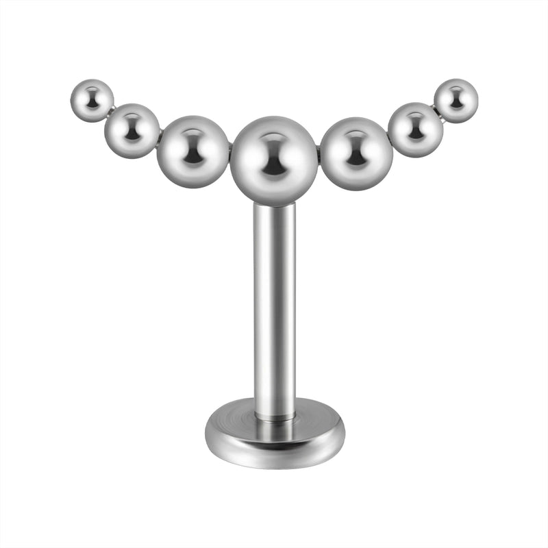 1 Piece Ear Cartilage Rings & Studs Elegant Minimalist Artistic Solid Color 304 Stainless Steel Plating 18K Gold Plated