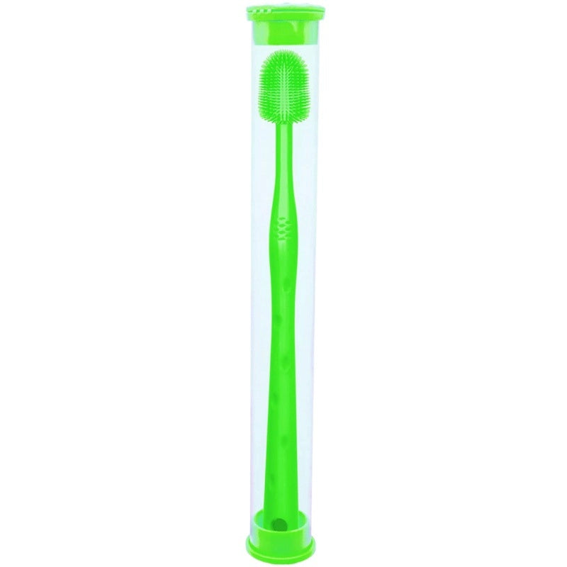 Cat Toothbrush Toothpaste Set Dog Brush Pet Toothbrush Teeth Small Dog Pet Silicone Toothbrush Tooth Cleaning Supplies