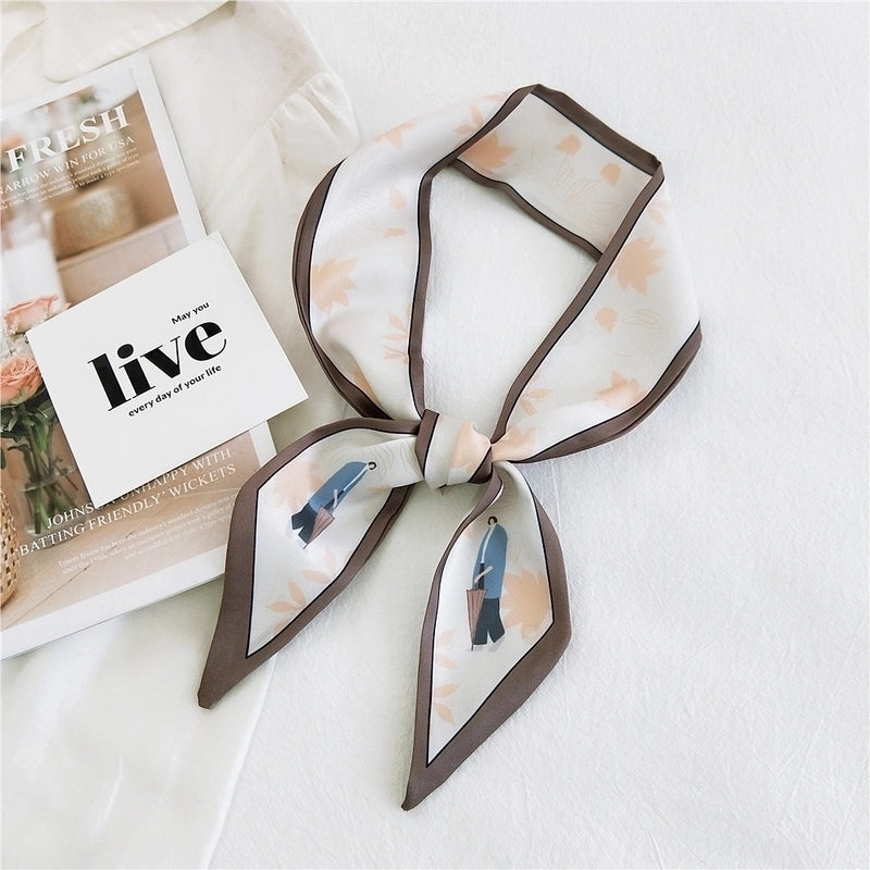 Fashion Narrow Strip Scarf