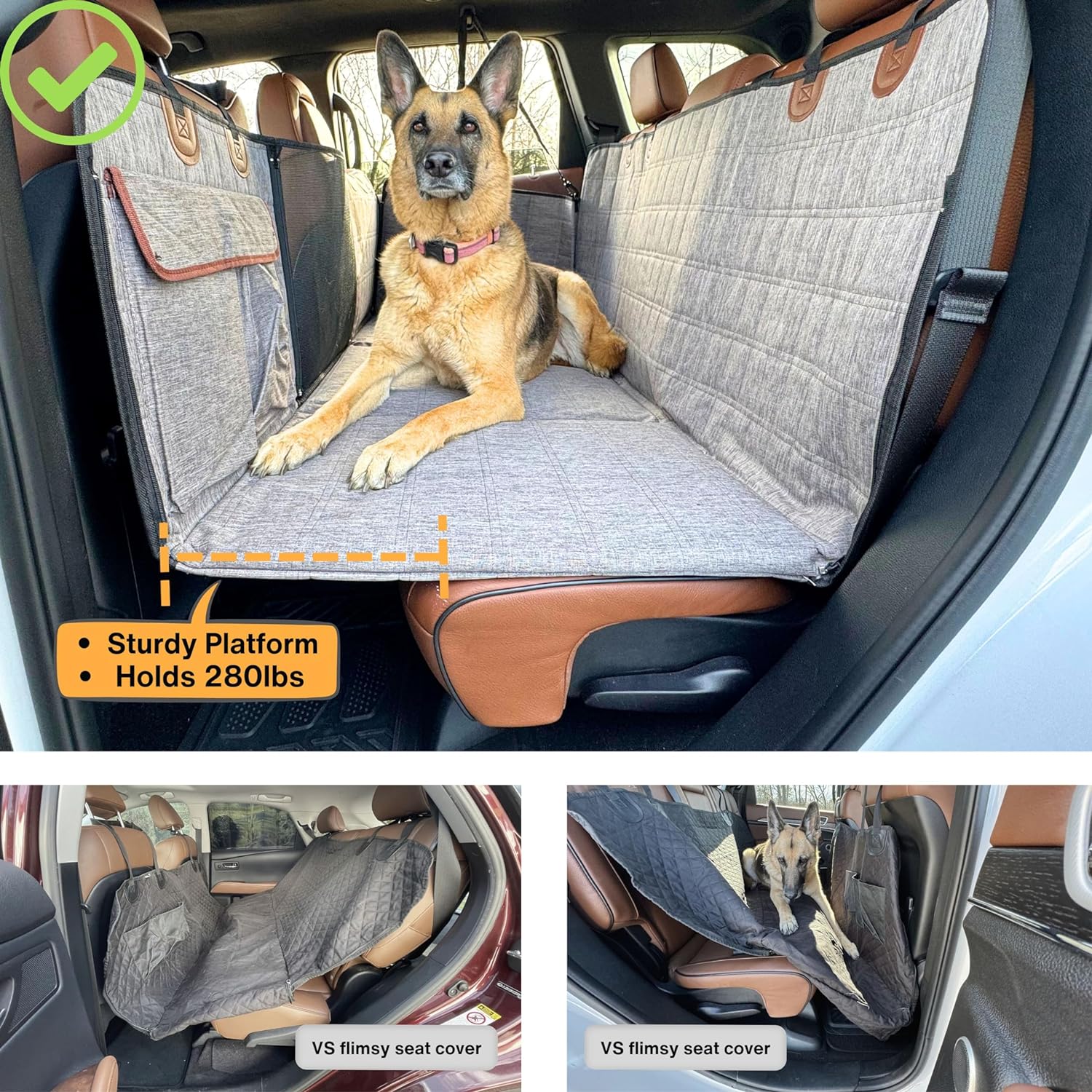 Backseat Extender for Dogs