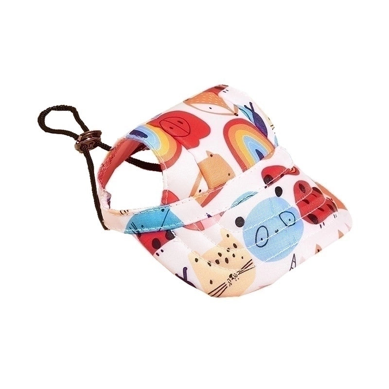 Minimalist Polyester Cartoon Pet Hat