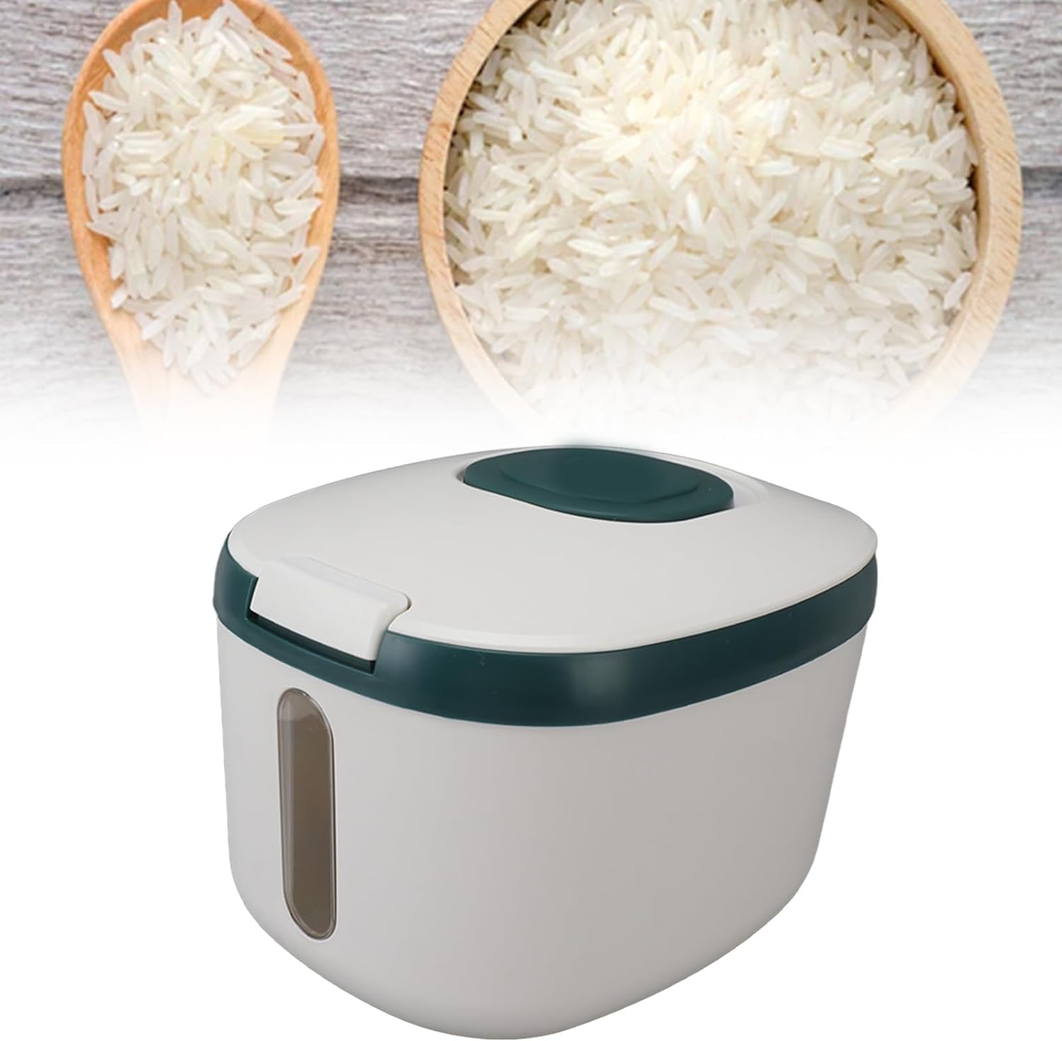 10Kg Moisture-Proof Rice Grain Storage Box. Nano Bucket For Kitchen Container