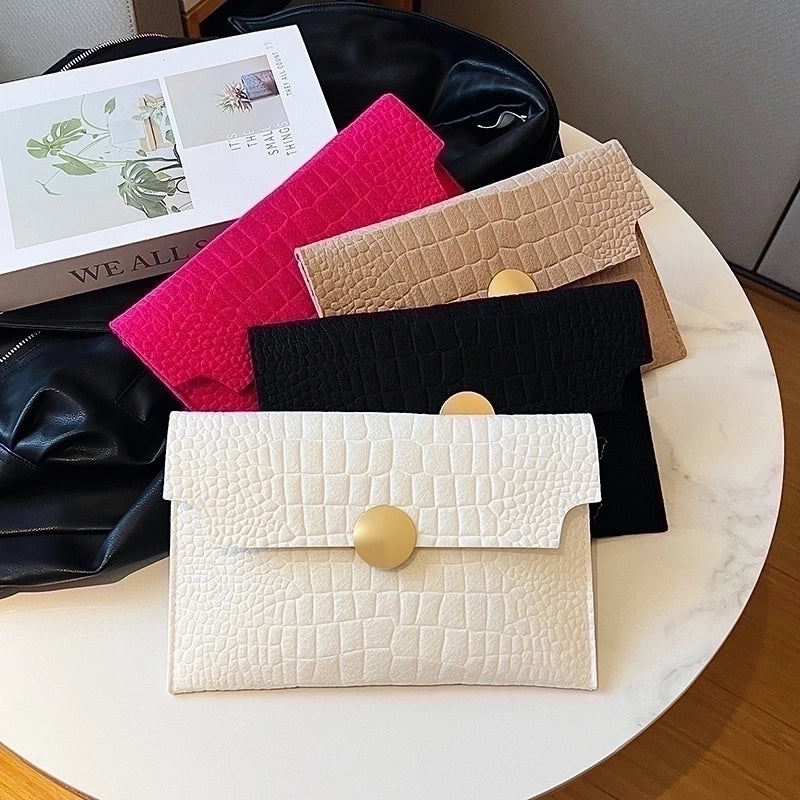 Women's All Seasons Pu Leather Vintage Style Classic Style Envelope Bag Clutch Bag