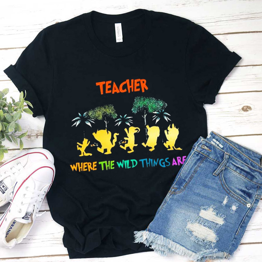 Where The Wild Things Are Teacher  T-Shirt