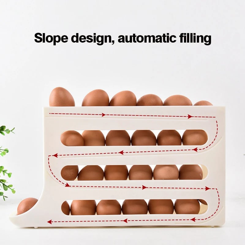 4 Tiers Egg Holder for Fridge