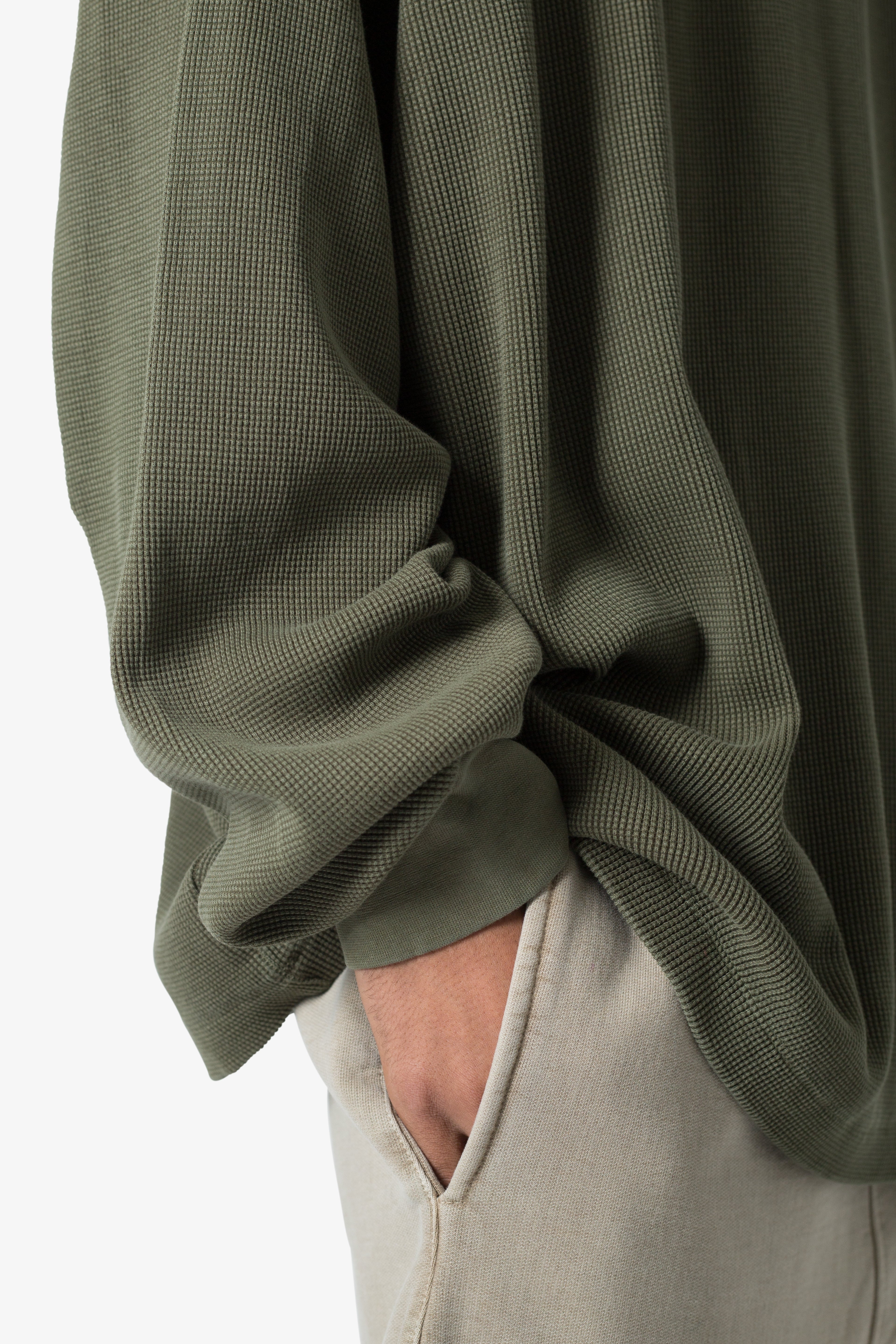 Every Day Thermal L/S Tee - Washed Olive