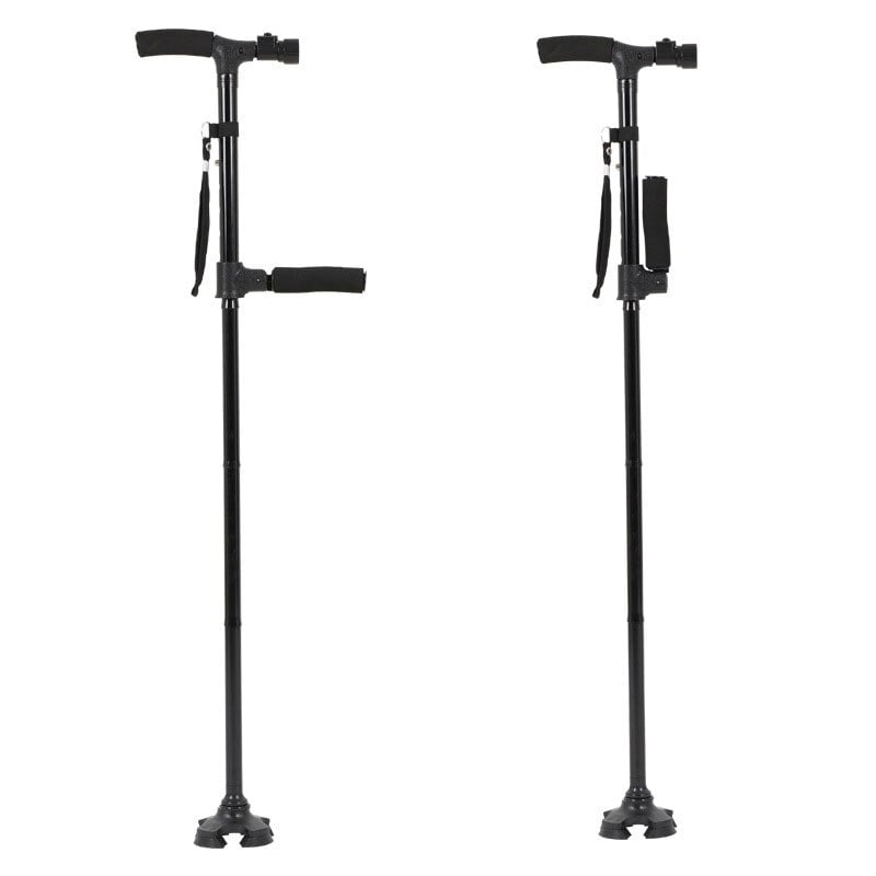 48% OFF HOT SALE -Aluminum alloy with LED light non-slip foldable walking stick