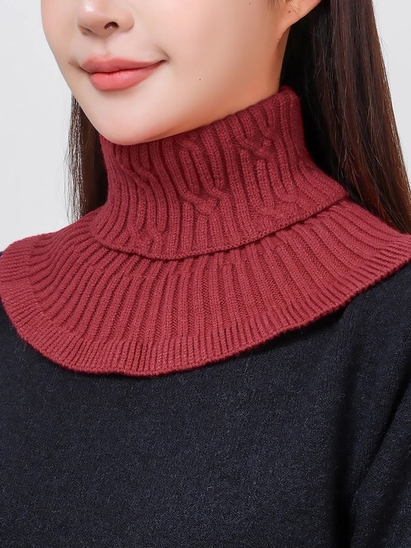 Women's Minimalist Classic Style Solid Color Polyester Scarf