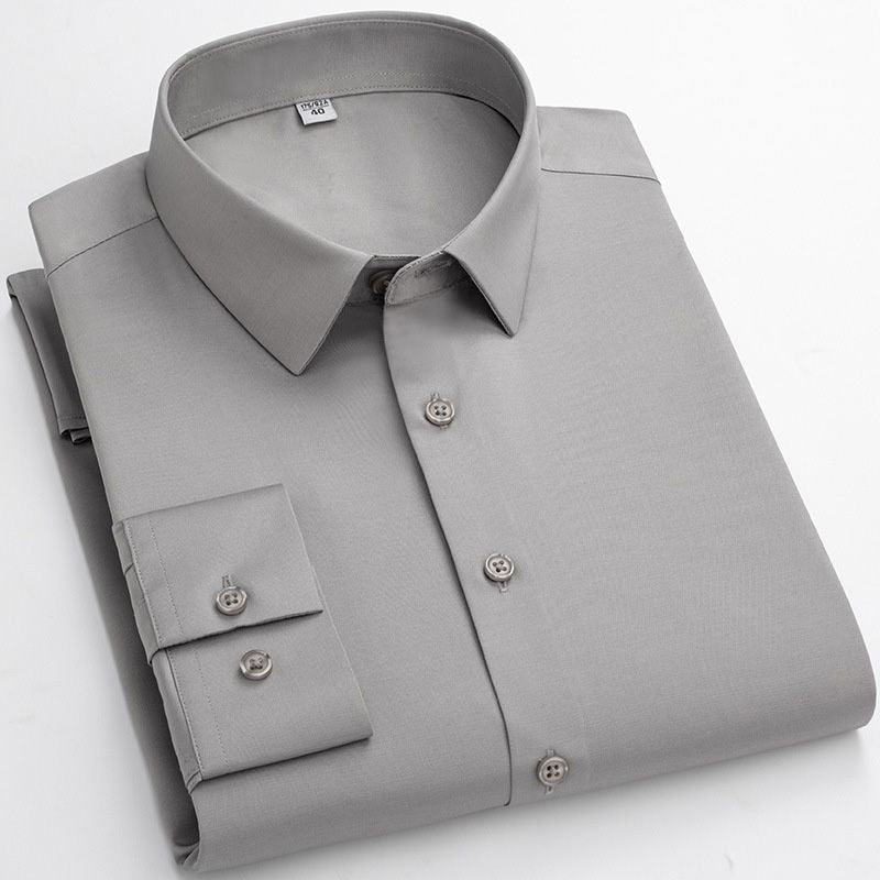 💥Hot Sale🍃Men's High Stretch Ironing-free Business Shirt