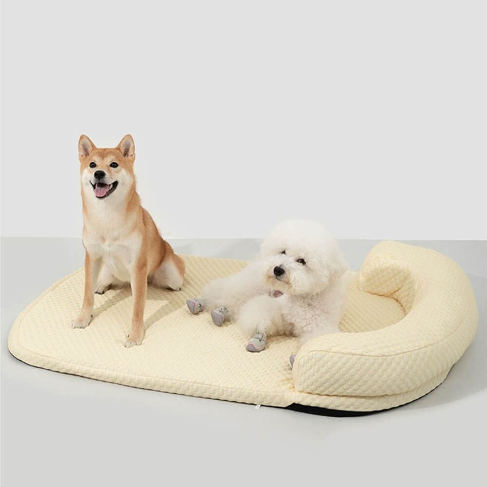 Cooling Breathable Neck Support Dog Pillow Bed