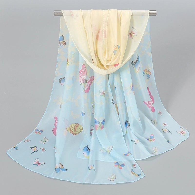 Women's Streetwear Solid Color Chiffon Scarves & Gloves