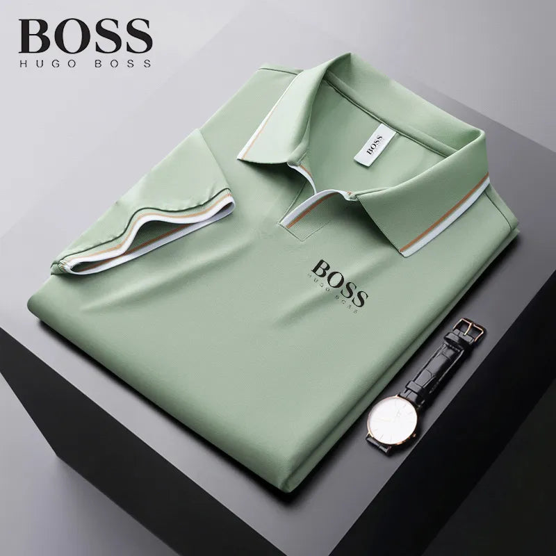 BOSS MEN-S CLASSIC SHORT SLEEVE POLO SHIRT