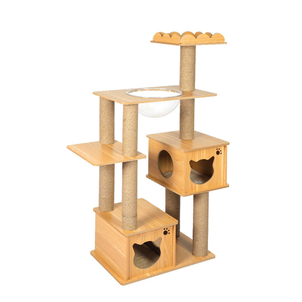 138cm Cat Scratching Post/Tower/ Condo - Wood