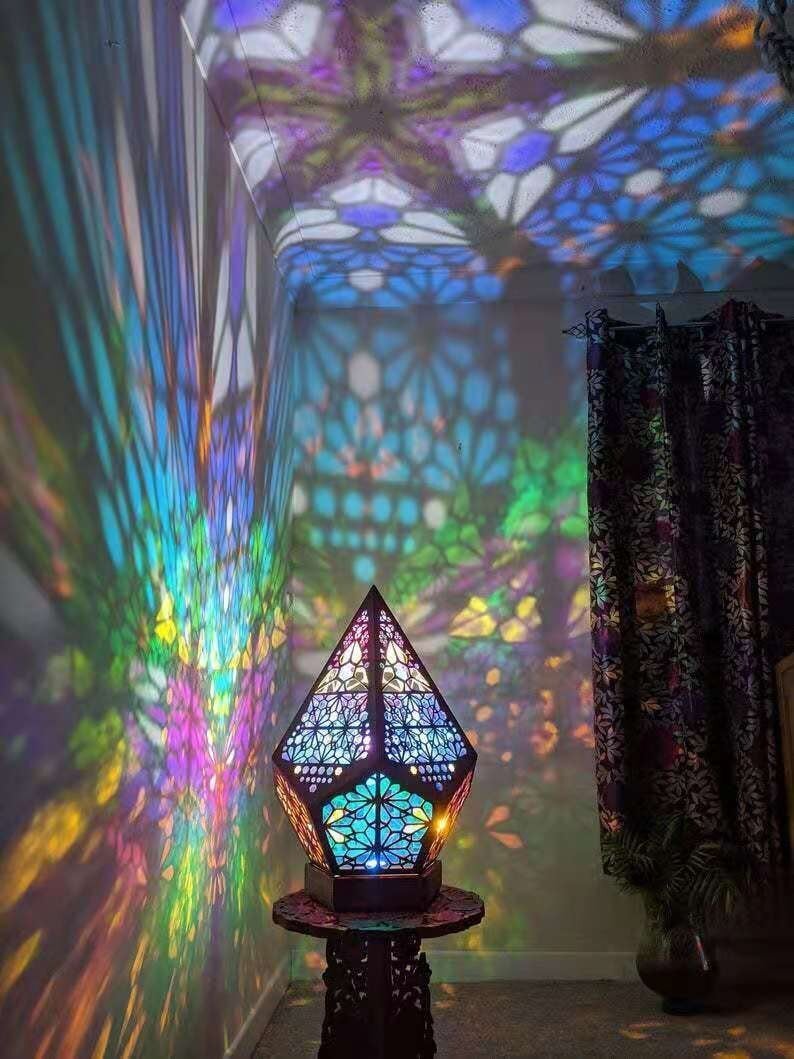 🔥Polar Star Wooden Floor Lamp