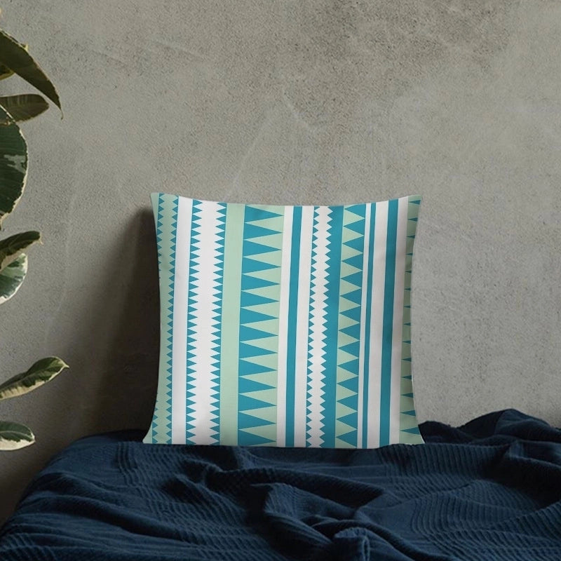 Casual Vacation Color Block Plush Pillow Cases