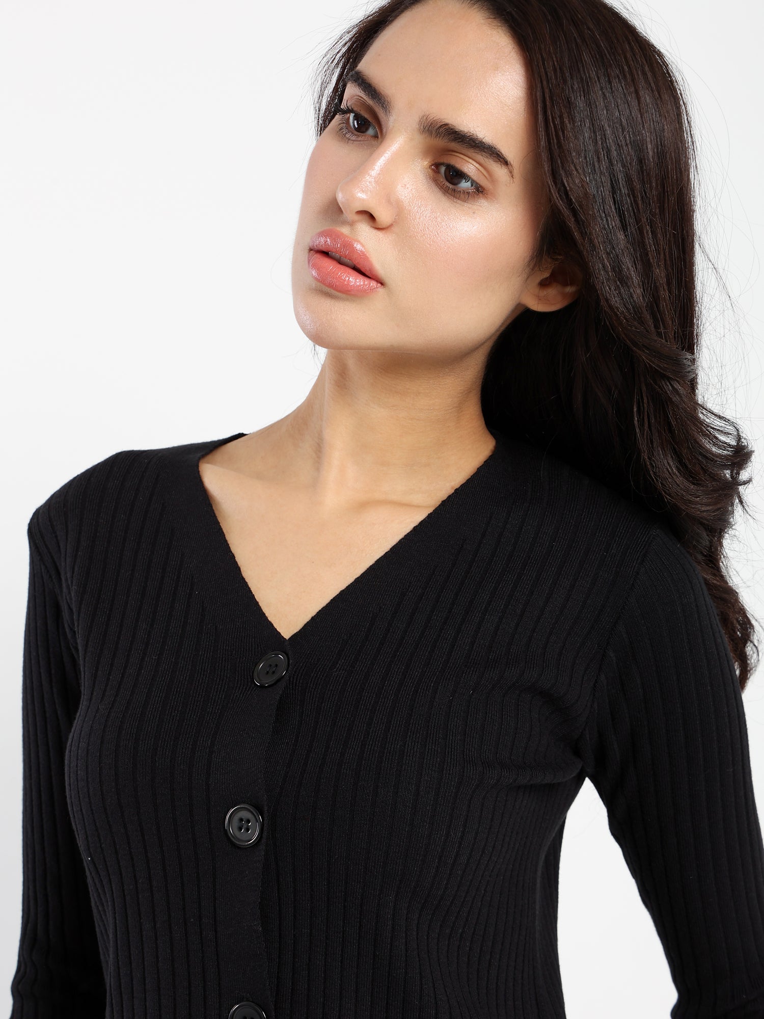 Basic Twin Set Cardigan Solid