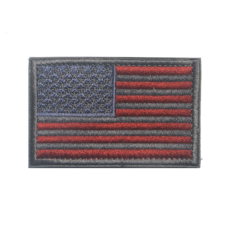 All Seasons Diagonal Cloth Woven Flag Bag Charms