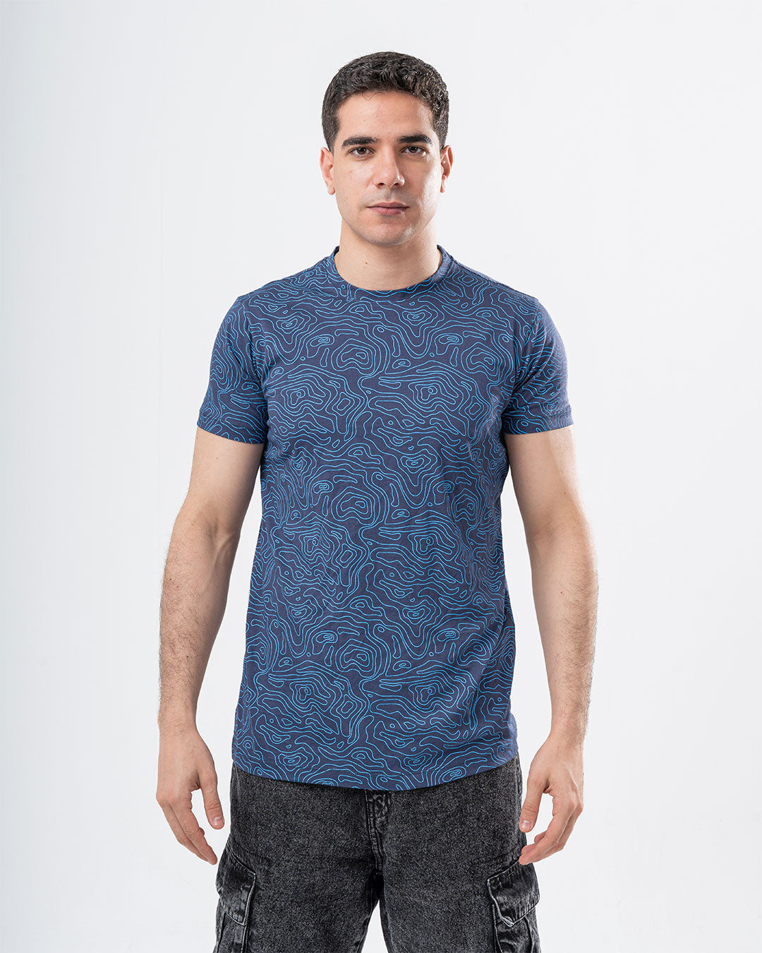 Short Sleeve Men Printed T-shirt