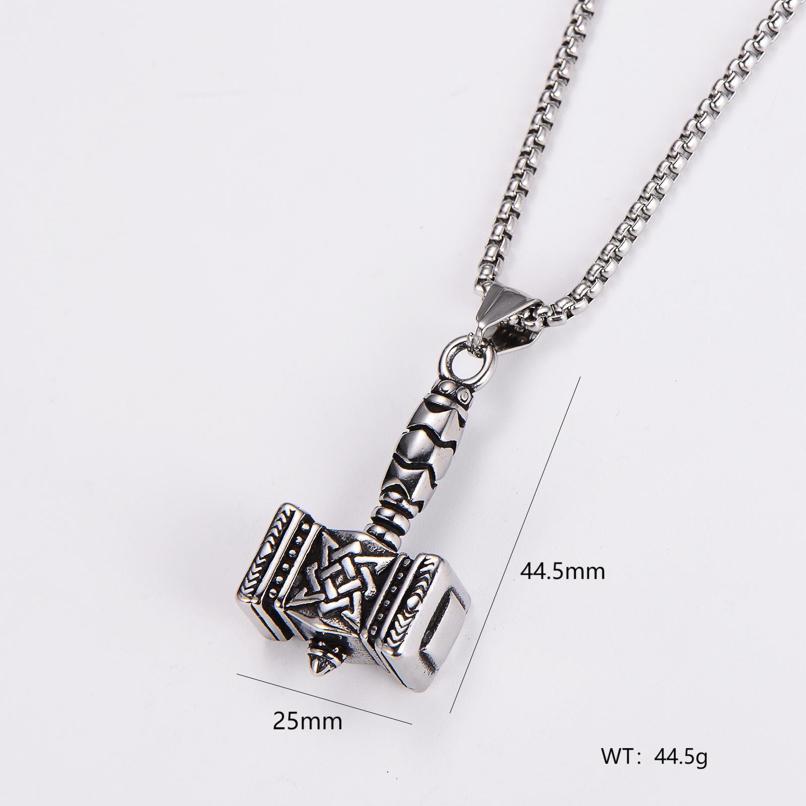 Aml Hot Selling Stainless Steel Biye Scissor Hand Football Triangle Dragonfly Accessories Pendant Necklace