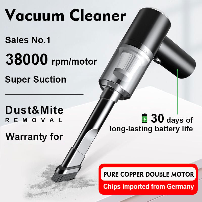 Promotion 49% OFF - Powerful Wireless Car Vacuum Cleaner