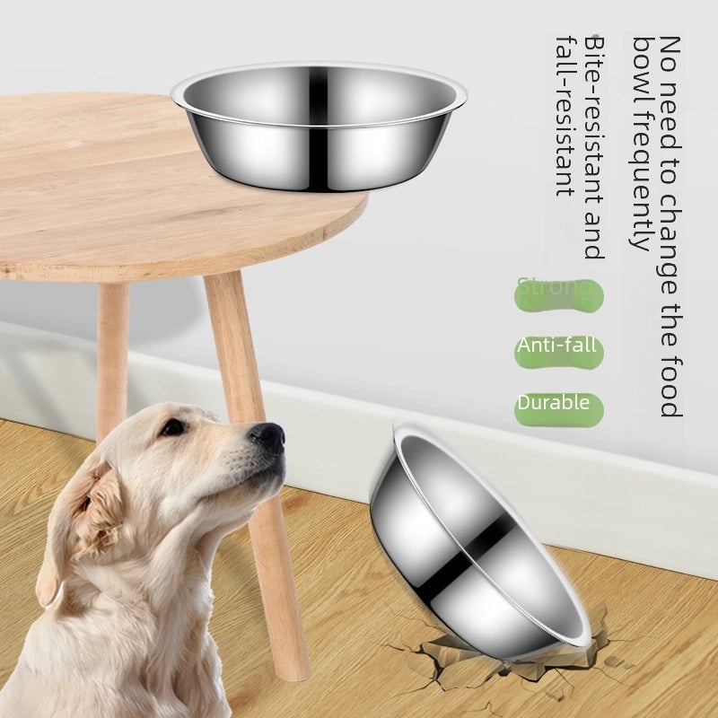 Stainless Steel Silicone Plastic Pet Bowl Bestseller Cat Dog Bowl Inner Core Pet Supplies Durable Food Water Feeder