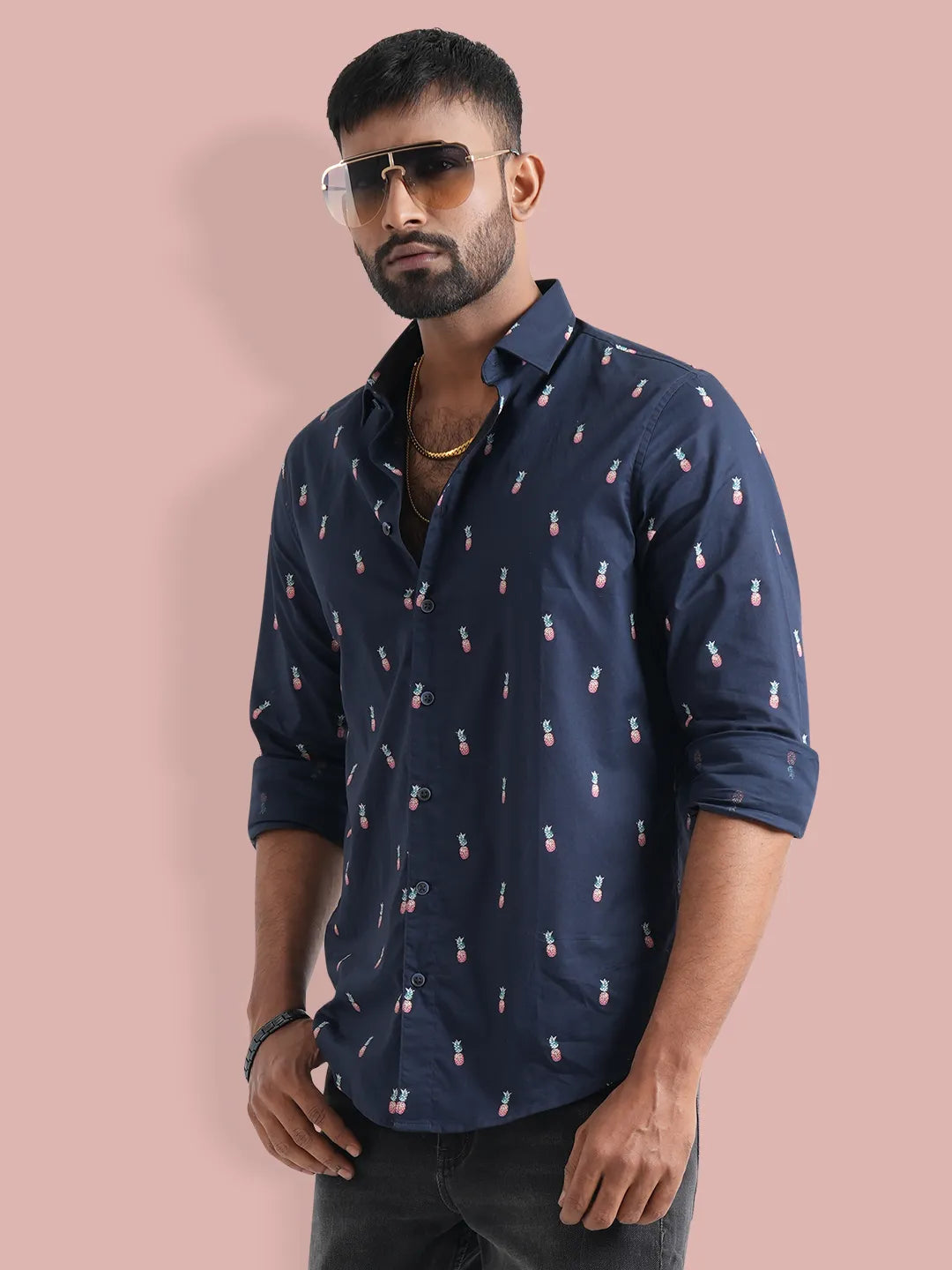 Men's Printed Casual Shirt